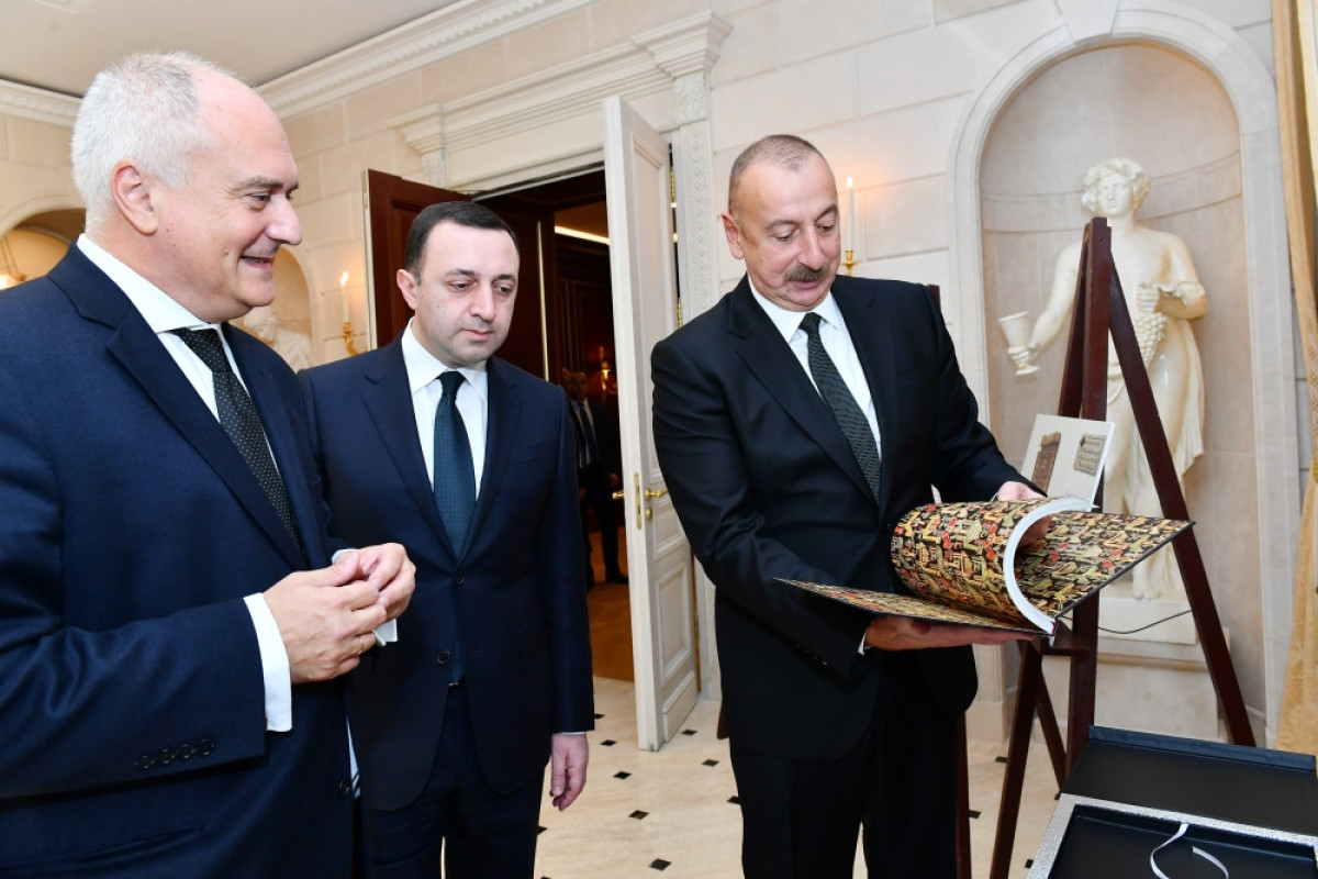 Azerbaijani President and Georgian PM viewed “Heritage of Karabakh Khanate” exhibition