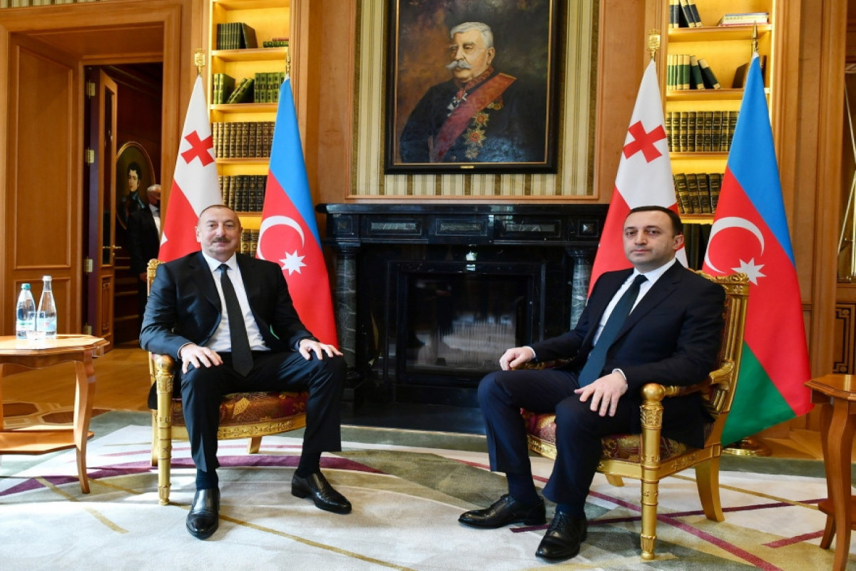 Ilham Aliyev, a Irakli Garibashvili