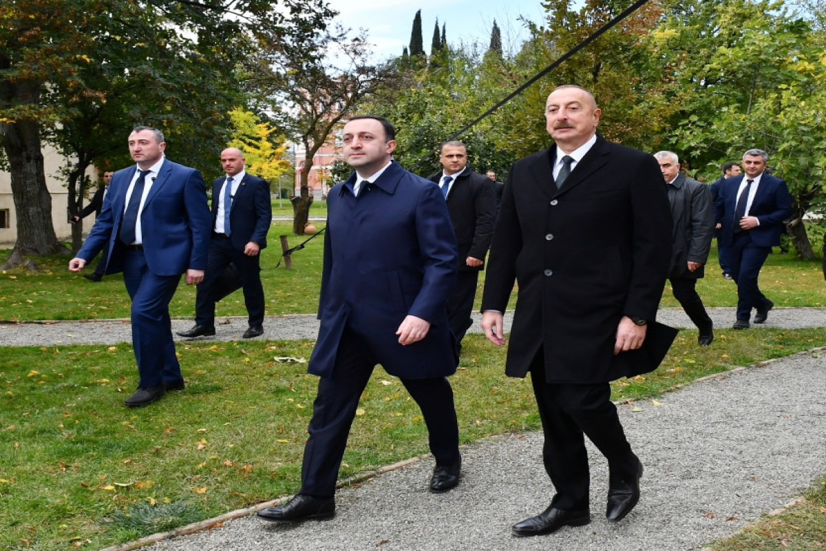 Cultural program was presented at Château Mukhrani in Mtskheta Municipality of Georgia