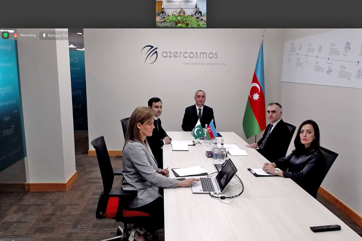Azerbaijani and Pakistani space agencies ink MoU
