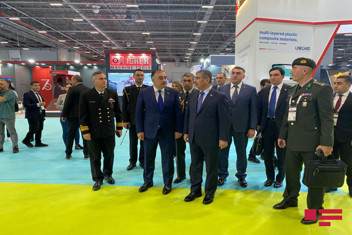 Azerbaijan's Defense Minister visits "Saha Expo" fair held in Turkiye -PHOTO 