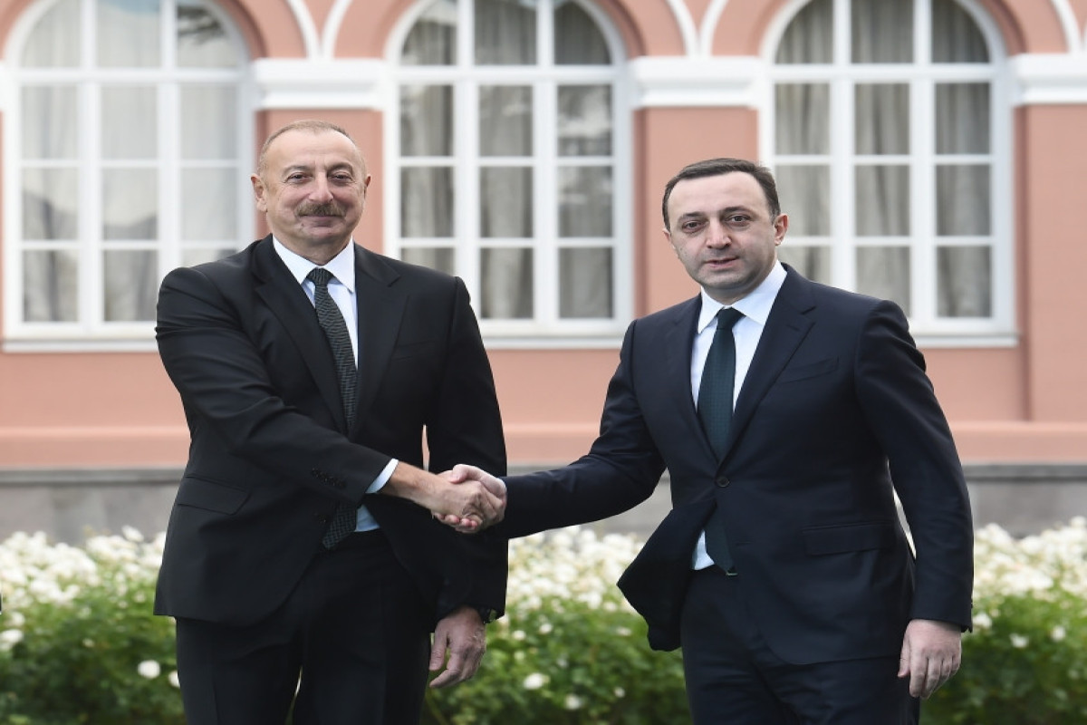 Ilham Aliyev, Irakli Garibashvili
