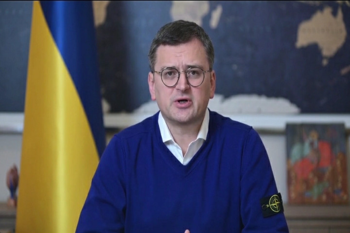 Ukrainian Foreign Minister Dmytro Kuleba