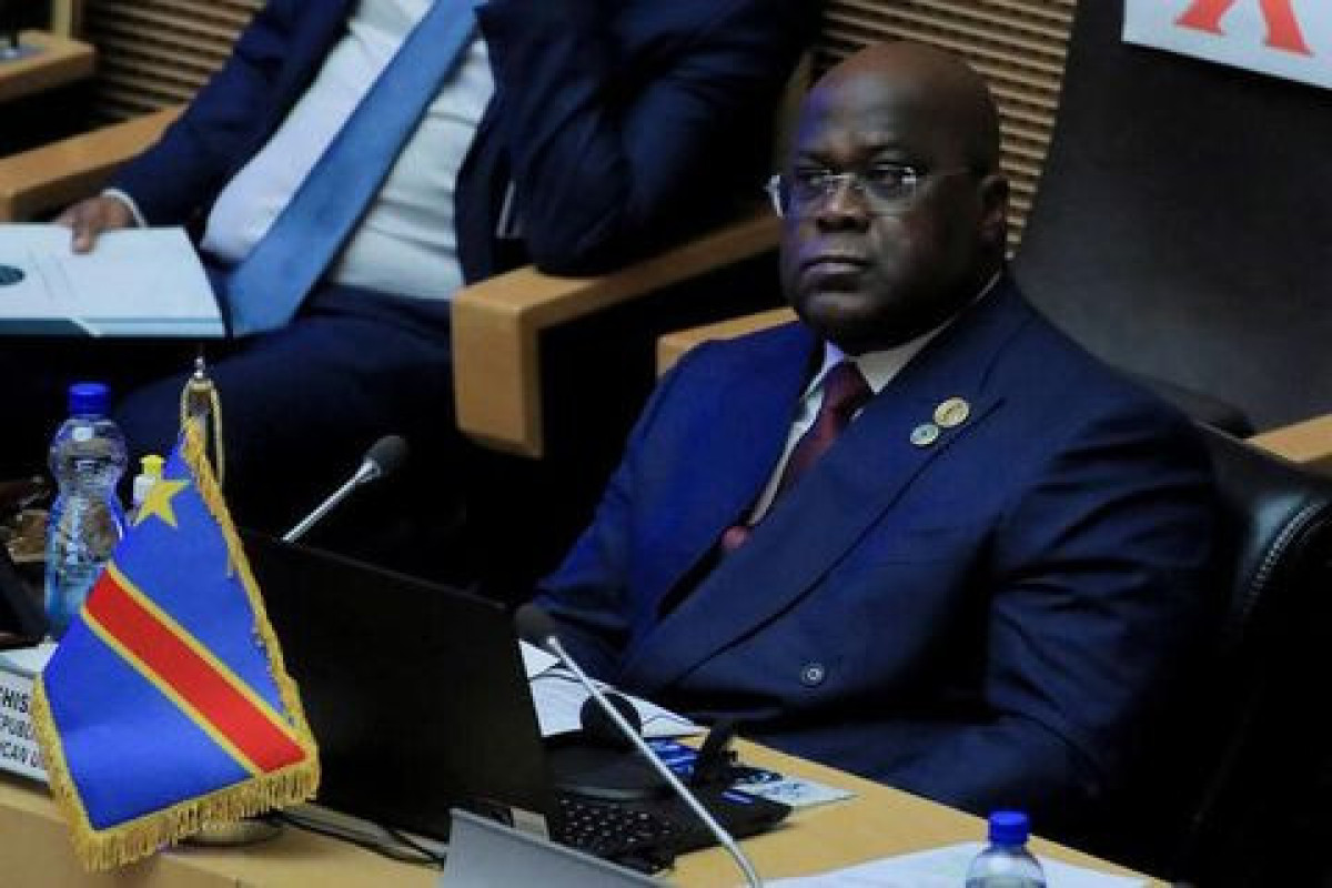 Democratic Republic of Congo's President Felix Tshisekedi