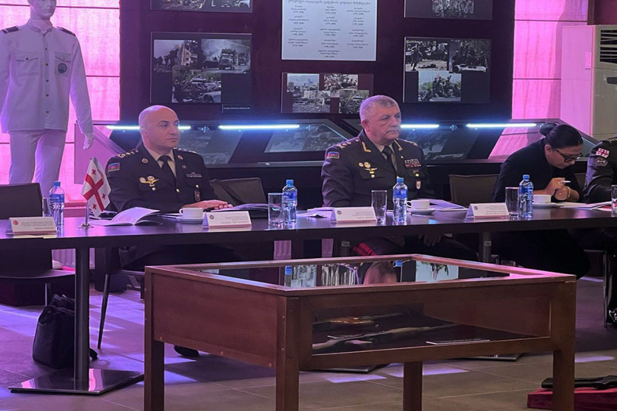 Leadership of National Defense University participated in scientific-practical conference in Georgia-PHOTO 