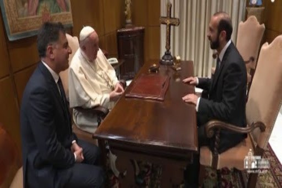 Rome Pope received Armenian FM