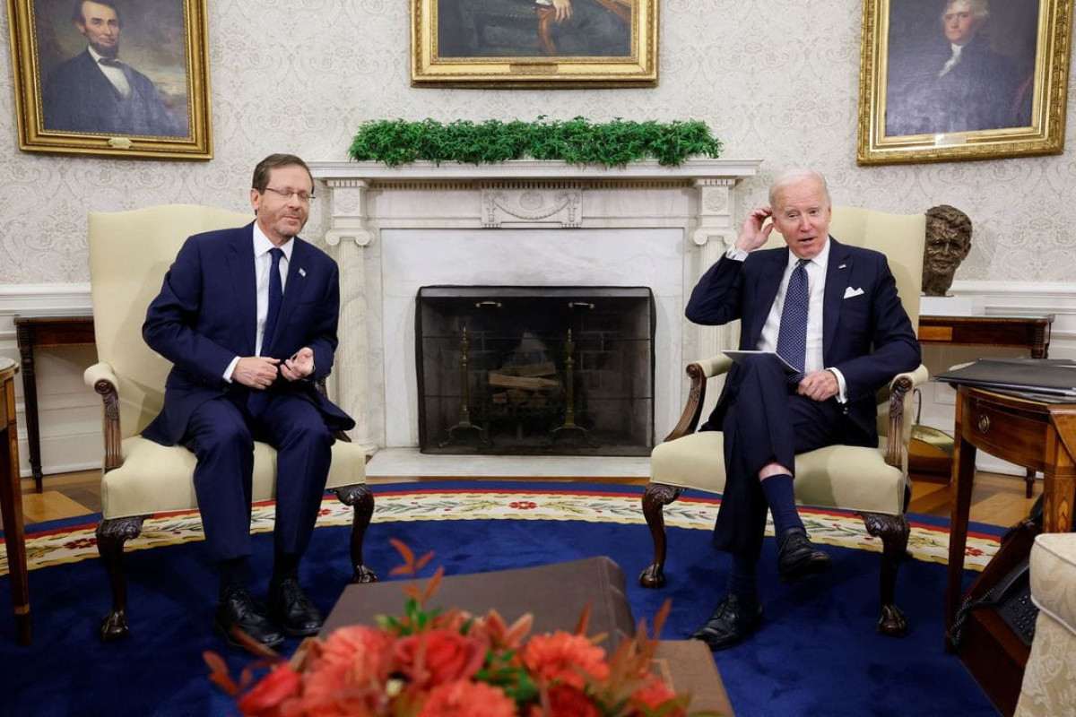 Talks between Biden, Herzog focus heavily on Iran