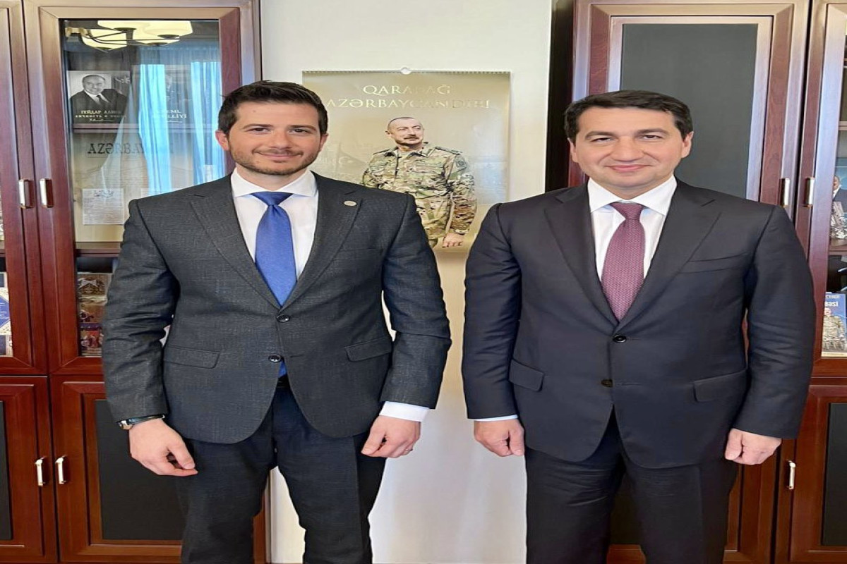 Israeli Ambassador meets with Assistant to Azerbaijani President