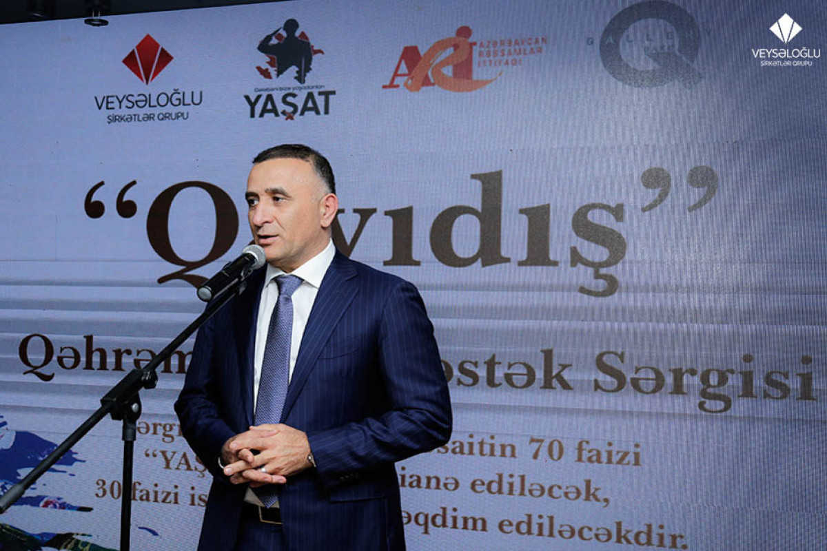 A Charity Art Exhibition at Q-Gallery in Support of Azerbaijani Servicemen-PHOTO 