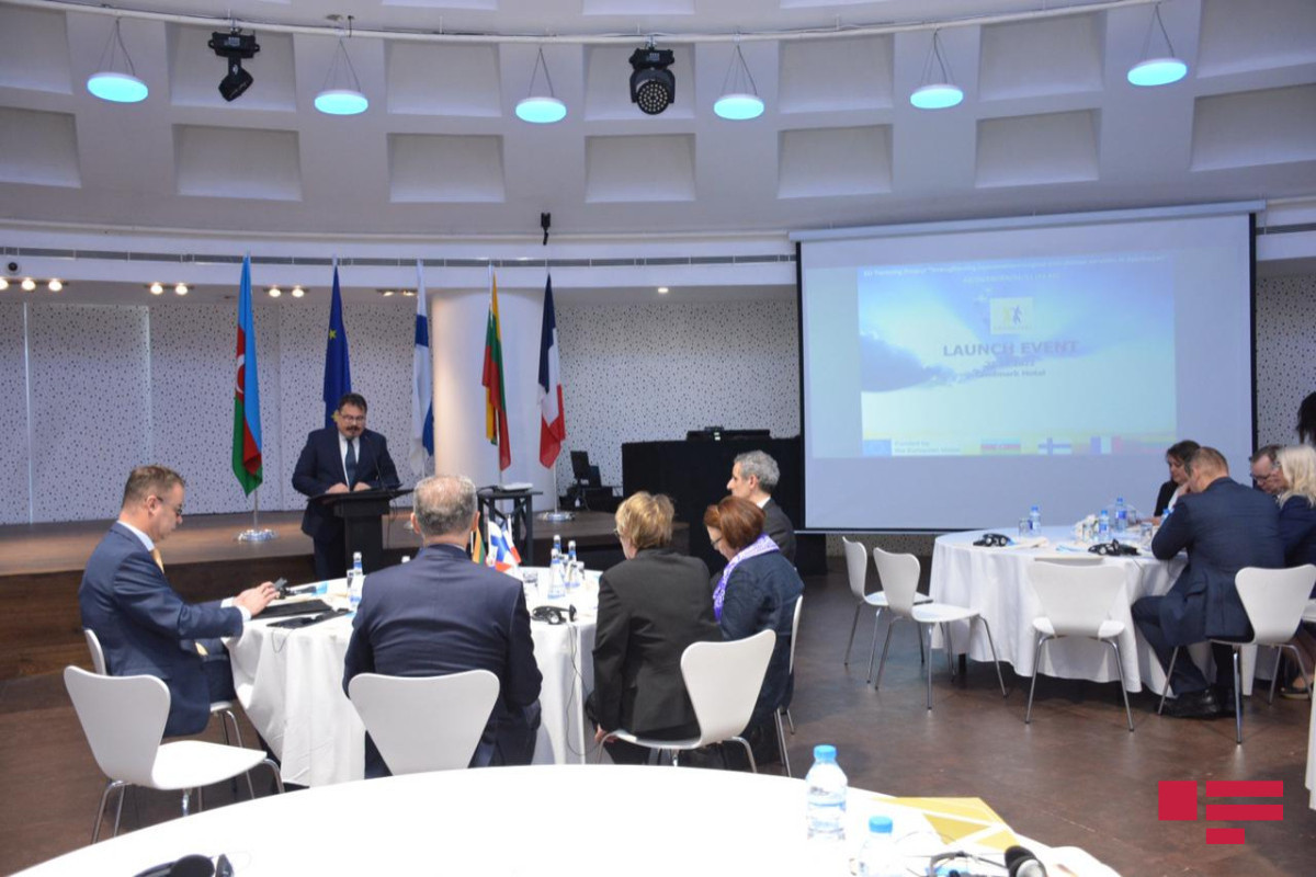 Baku hosts opening of Twinning project, financed by EU