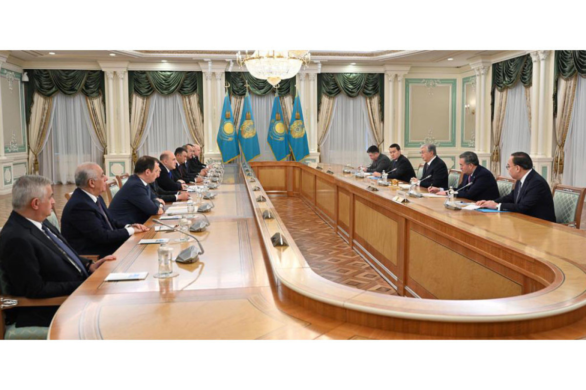 Azerbaijani PM meets with Kazakh President in Astana