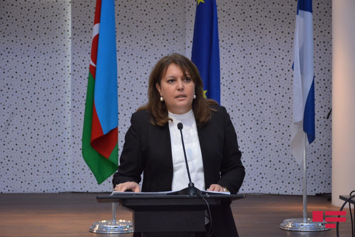 Umayra Tagiyeva, head of the National Hydrometeorological Service