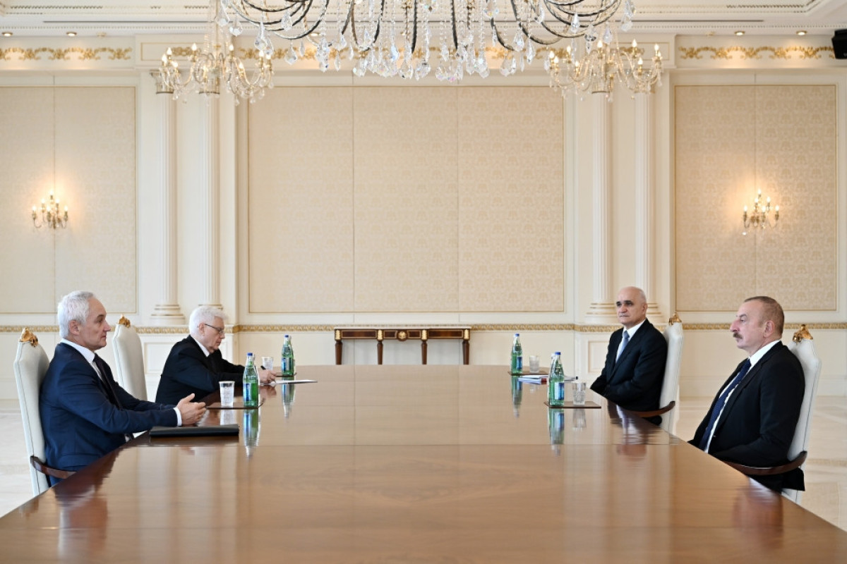 Ilham Aliyev,  Andrey Removich Belousov
