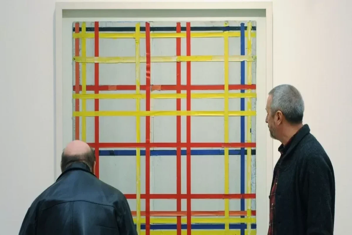 Piet Mondrian artwork displayed upside down for 75 years