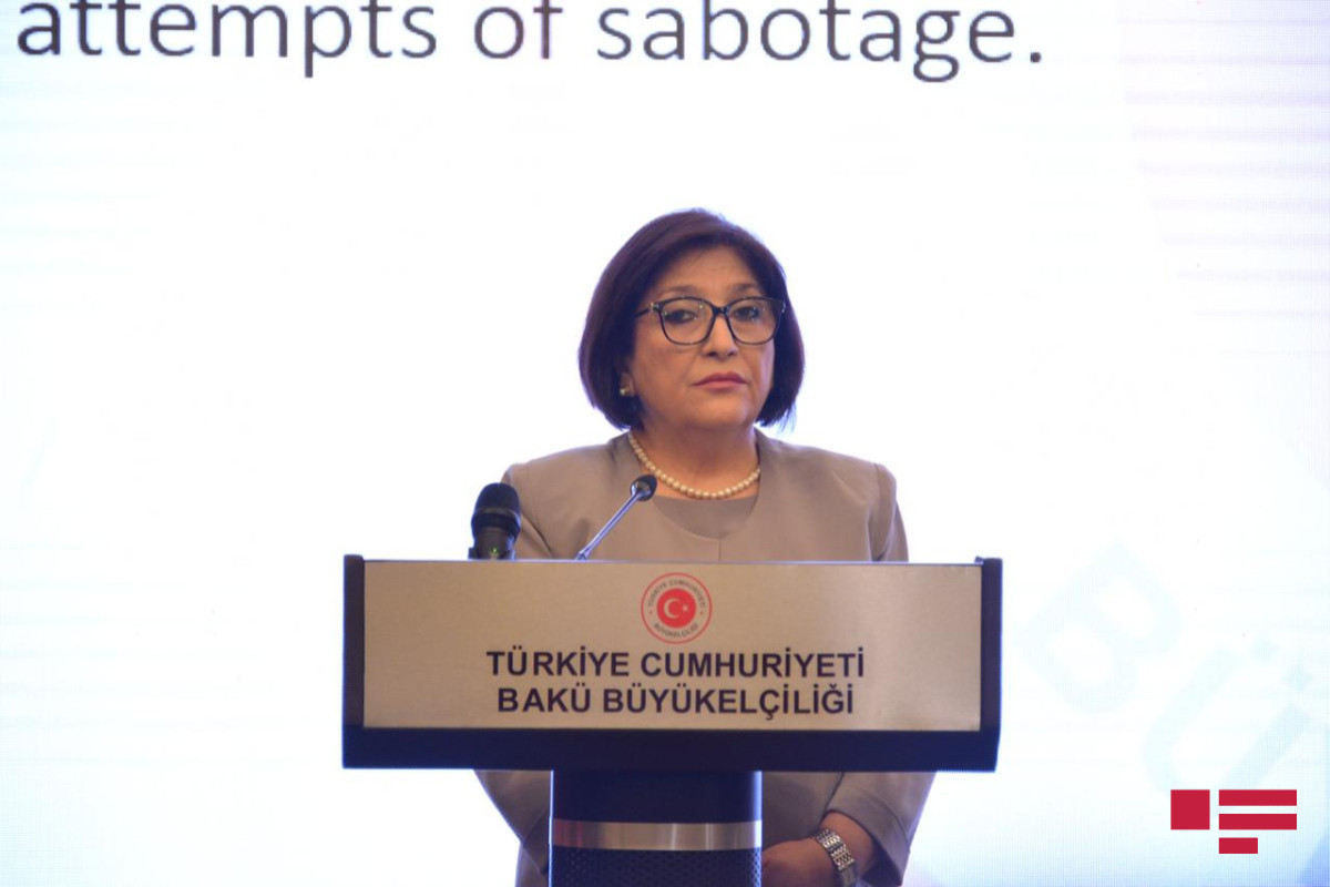 Sahiba Gafarova, Speaker of Azerbaijan's Milli Majlis