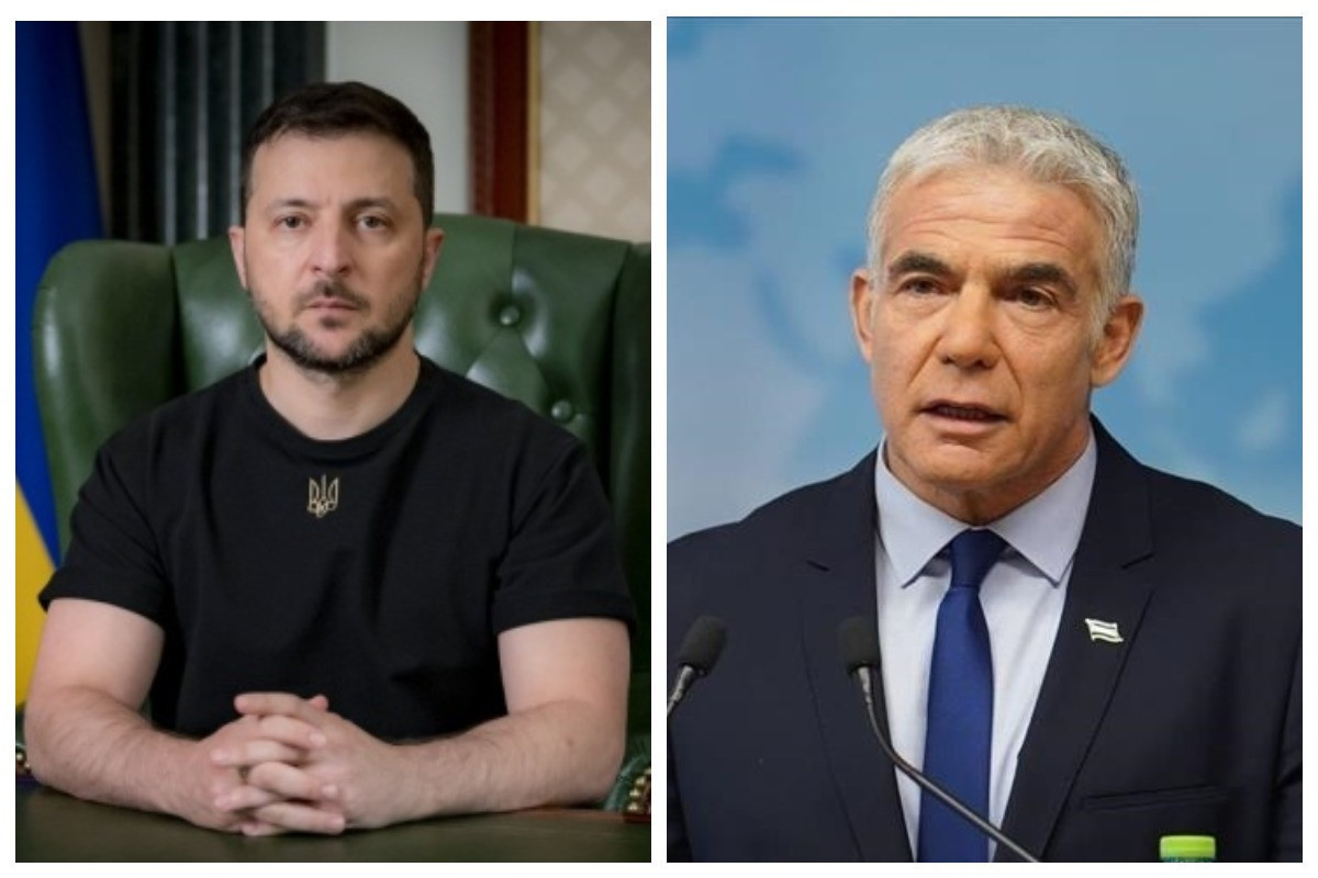 Ukrainian President holds first telephone conversation with Israeli PM