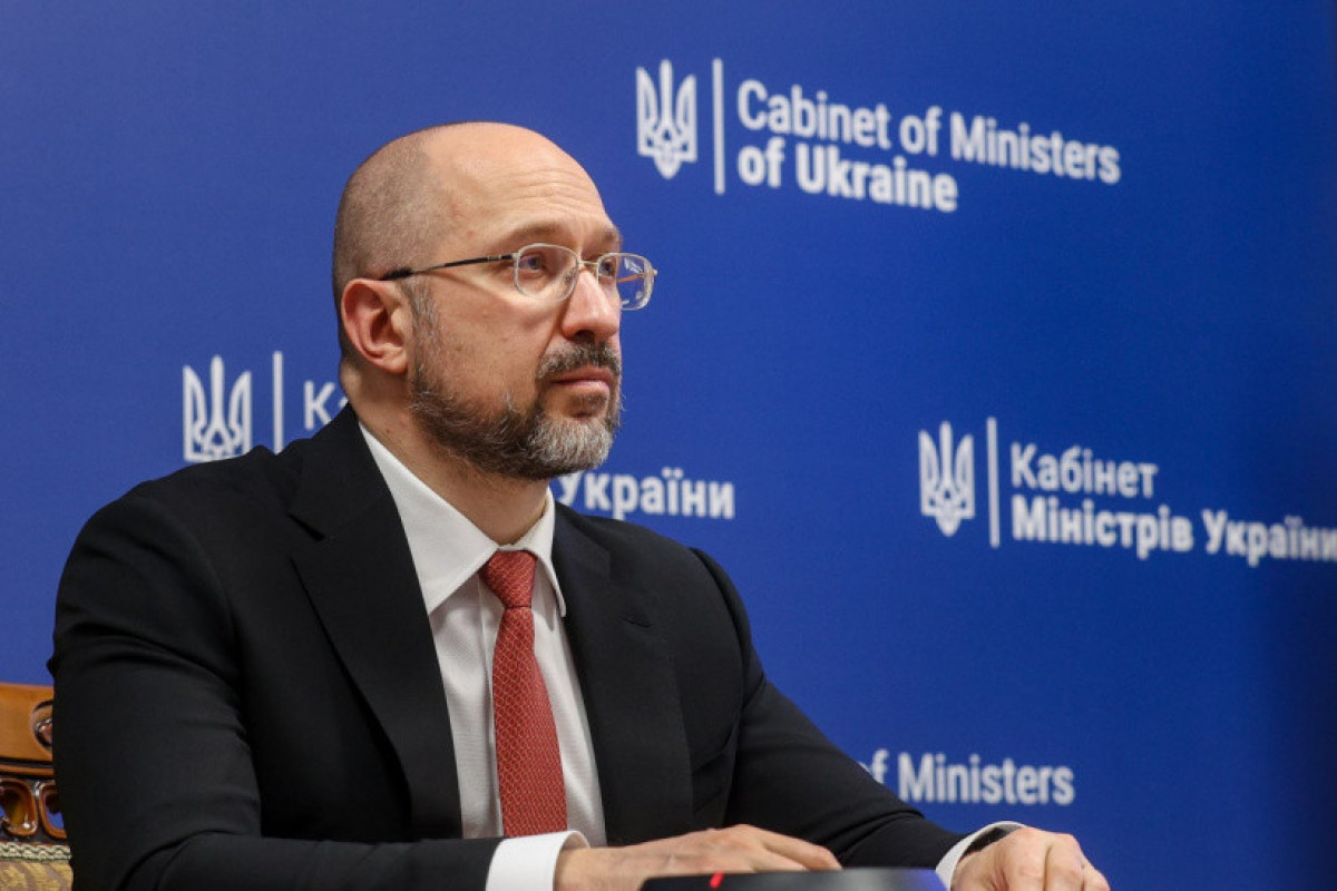 Ukrainian Prime Minister Denys Shmyhal