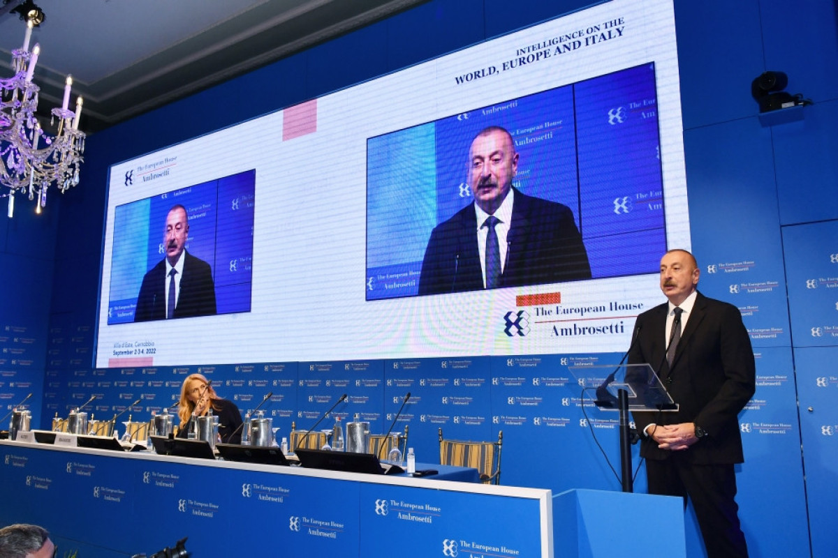Ilham Aliyev, President of the Republic of Azerbaijan