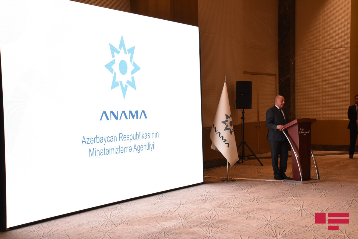 Vugar Suleymanov, head of Board of Azerbaijan National Agency for Mine Action (ANAMA)