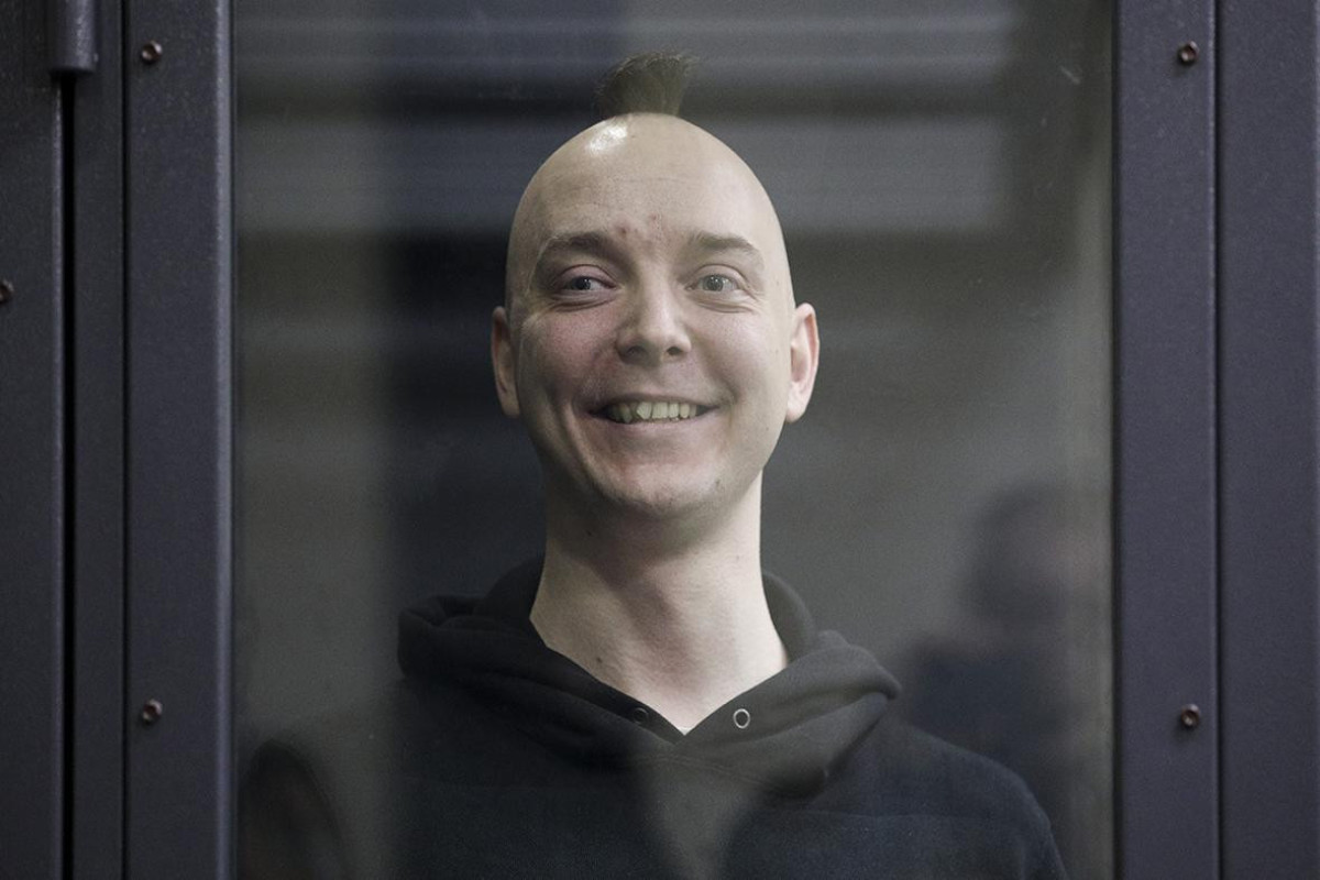 Russian ex-journalist Safronov gets 22 years in prison for treason