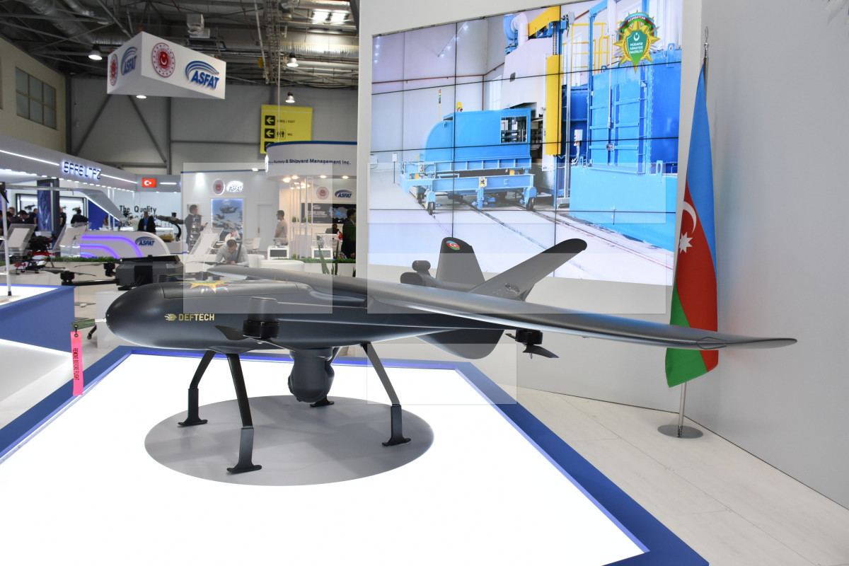 Azerbaijan displays new UAVs at the ADEX exhibition-PHOTO 