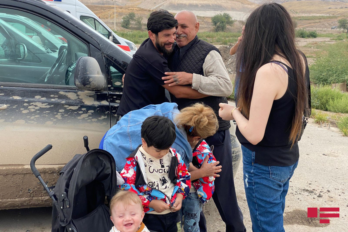 Another 12 families arrived in Agali village