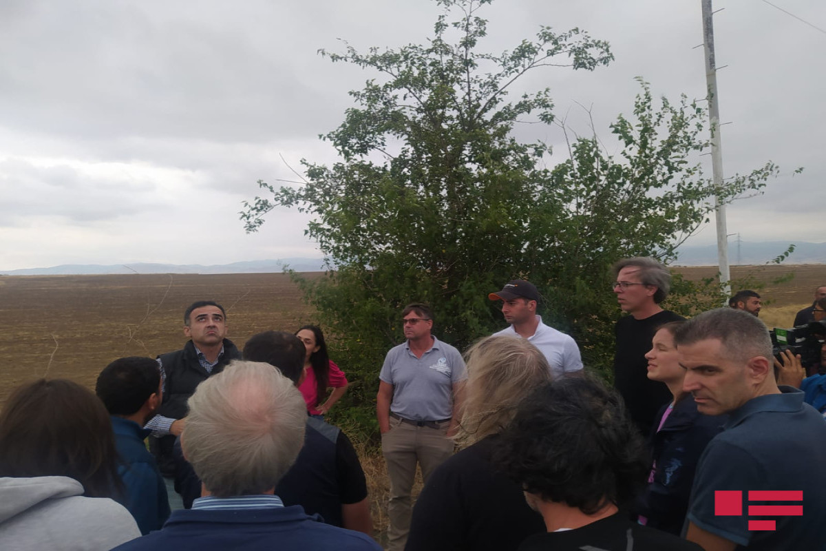 Foreign travelers visited Azerbaijan's Aghdam city