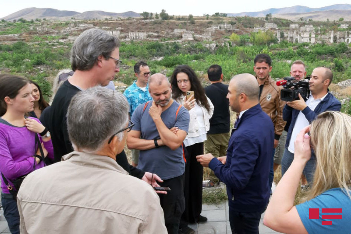 International travelers visit Fuzuli city of Azerbaijan-PHOTO -UPDATED 
