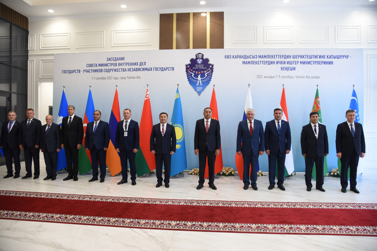 Minister of Internal Affairs of the Republic of Azerbaijan, Colonel-General Vilayat Eyvazov attended meeting of Council of Ministers of Internal Affairs of member states of the Commonwealth of Independent States