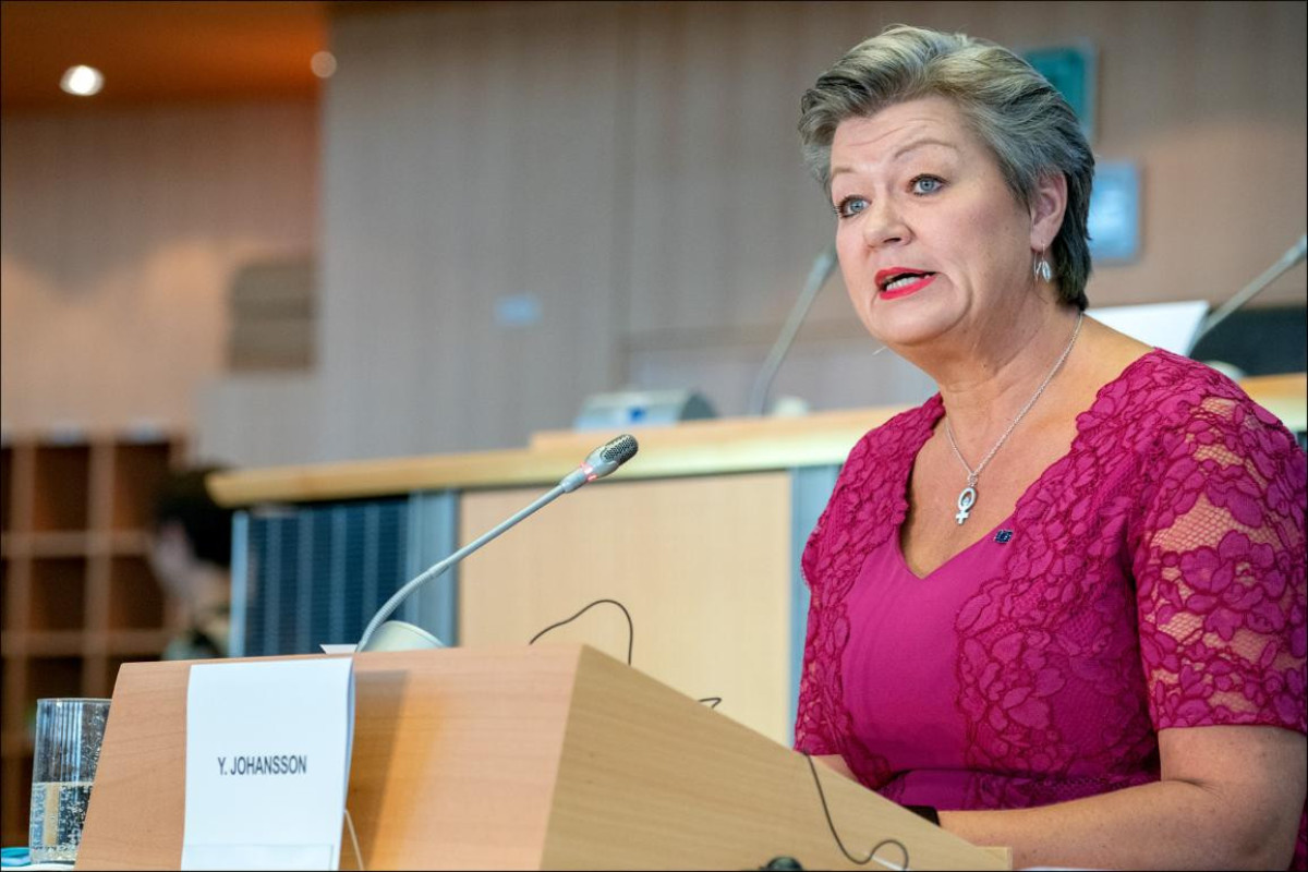EU Home Affairs Commissioner Ylva Johansson