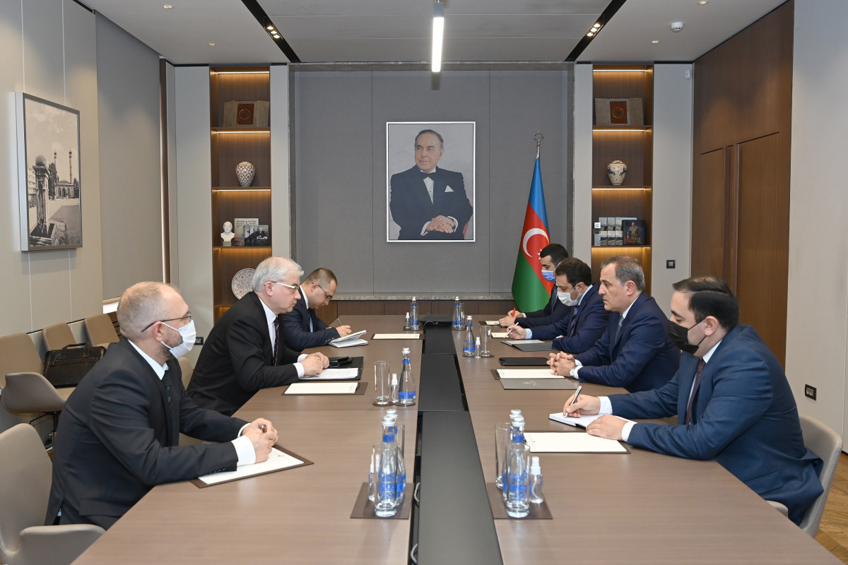Jeyhun Bayramov received Igor Khovayev