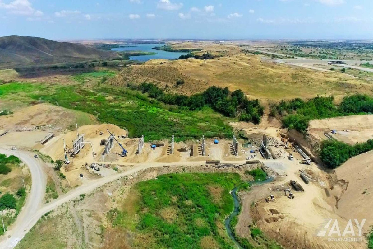 Construction of Agdam-Fuzuli road rapidly underway-PHOTO 