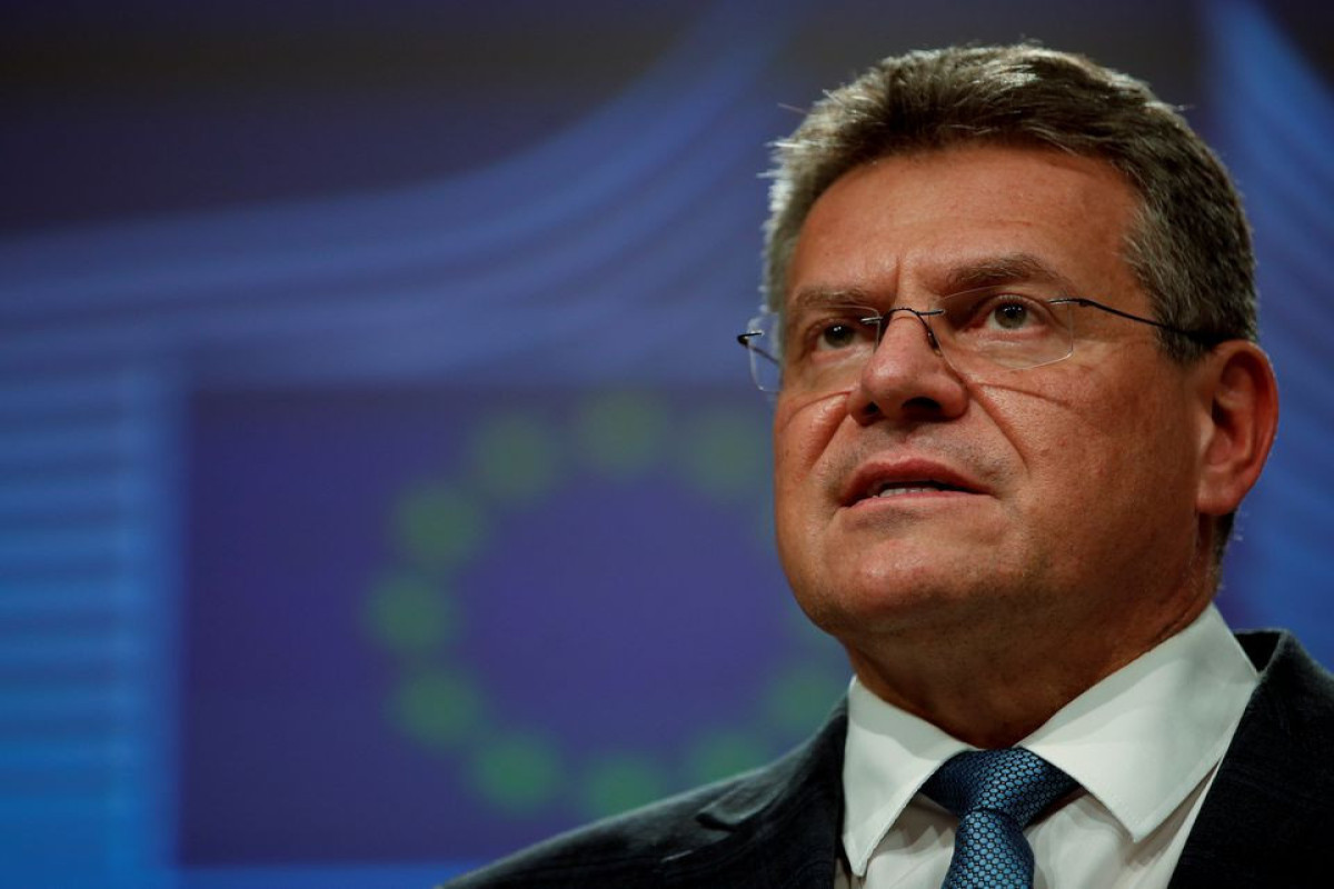 Maros Sefcovic, European Union's Brexit chief