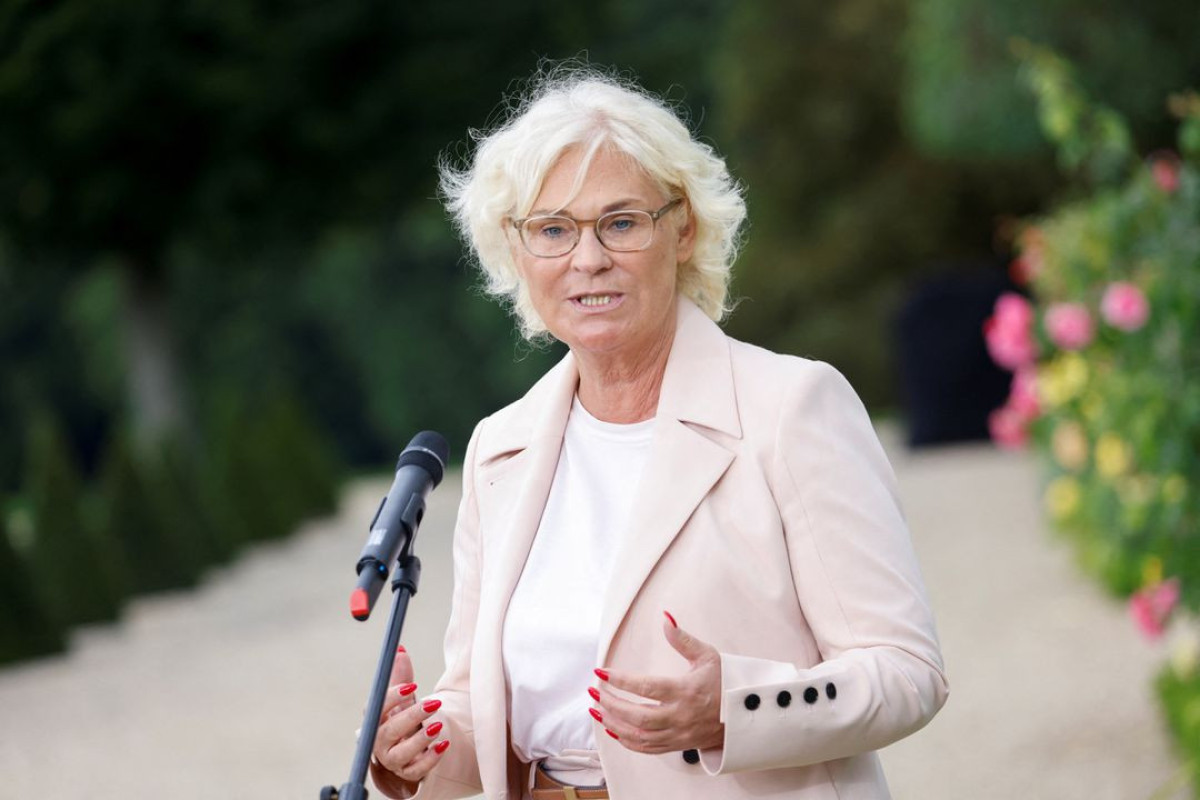 German Defence Minister Christine Lambrecht