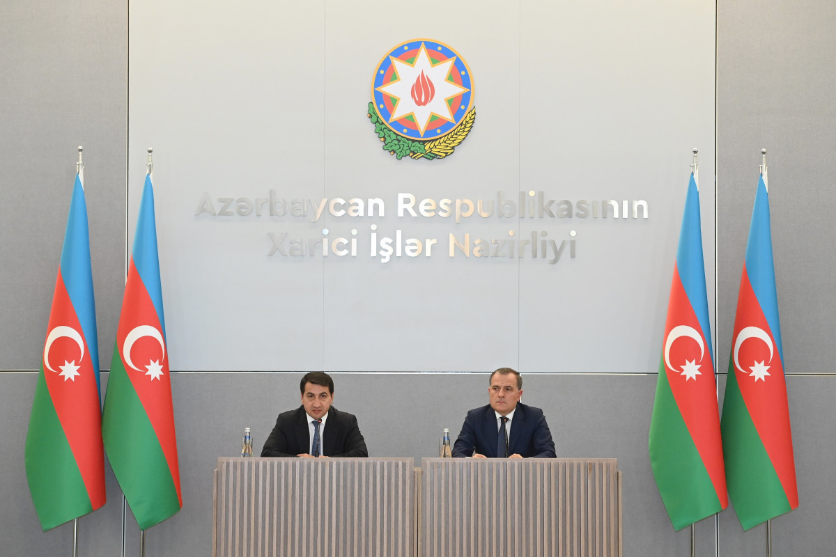 Hikmet Hajiyev and Jeyhun Bayramov