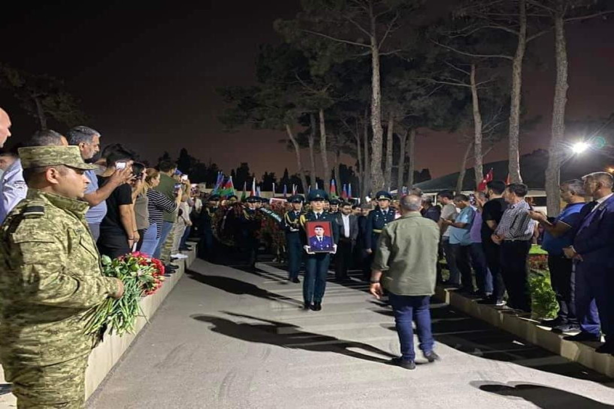 Shehid Captain Farid Mehbaliyev laid to rest in the Second Alley of Honor