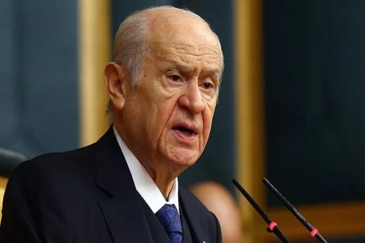 Chairman of Turkish Nationalist Movement Party (MHP) Devlet Bahceli