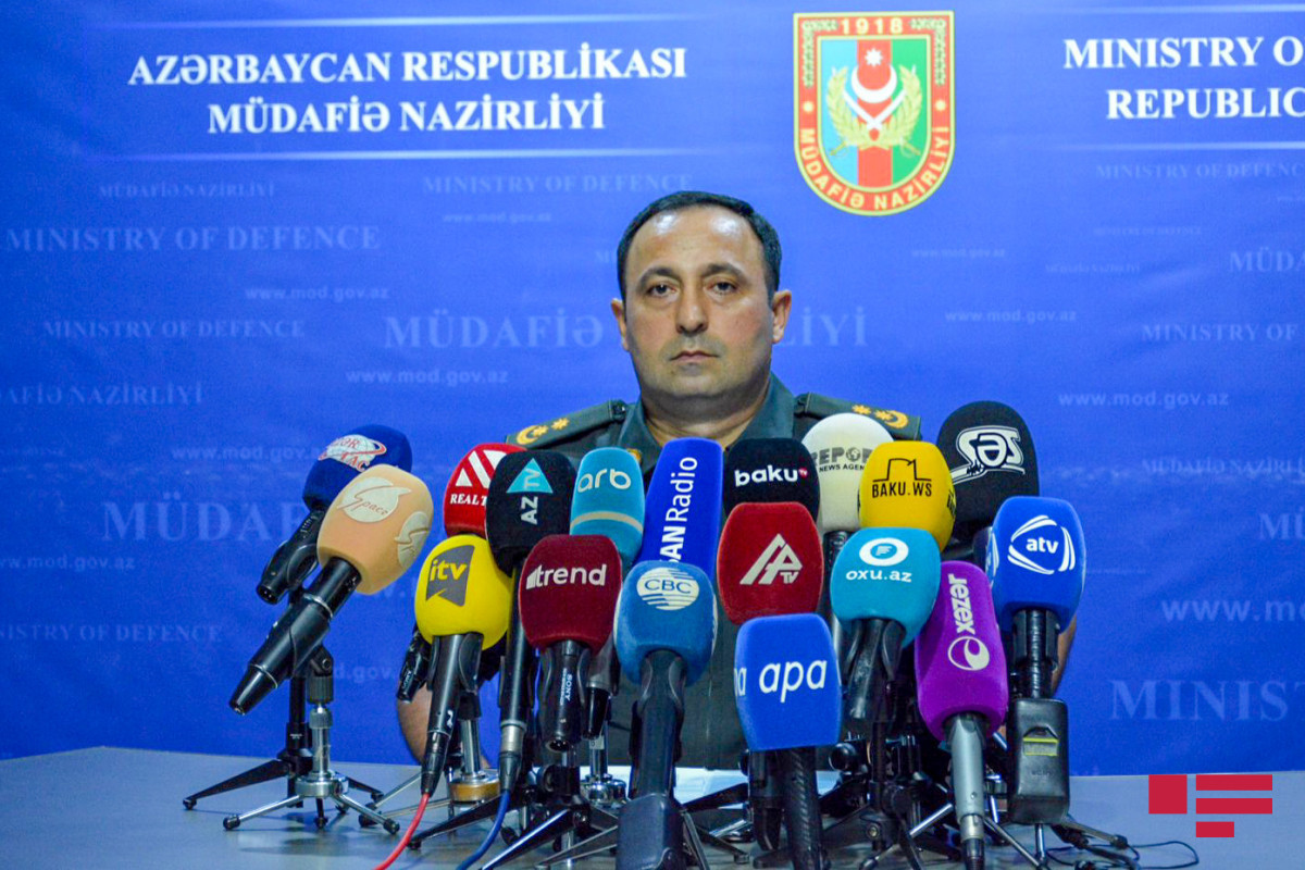 head of the press service of the Ministry of Defense, lieutenant colonel Anar Eyvazov