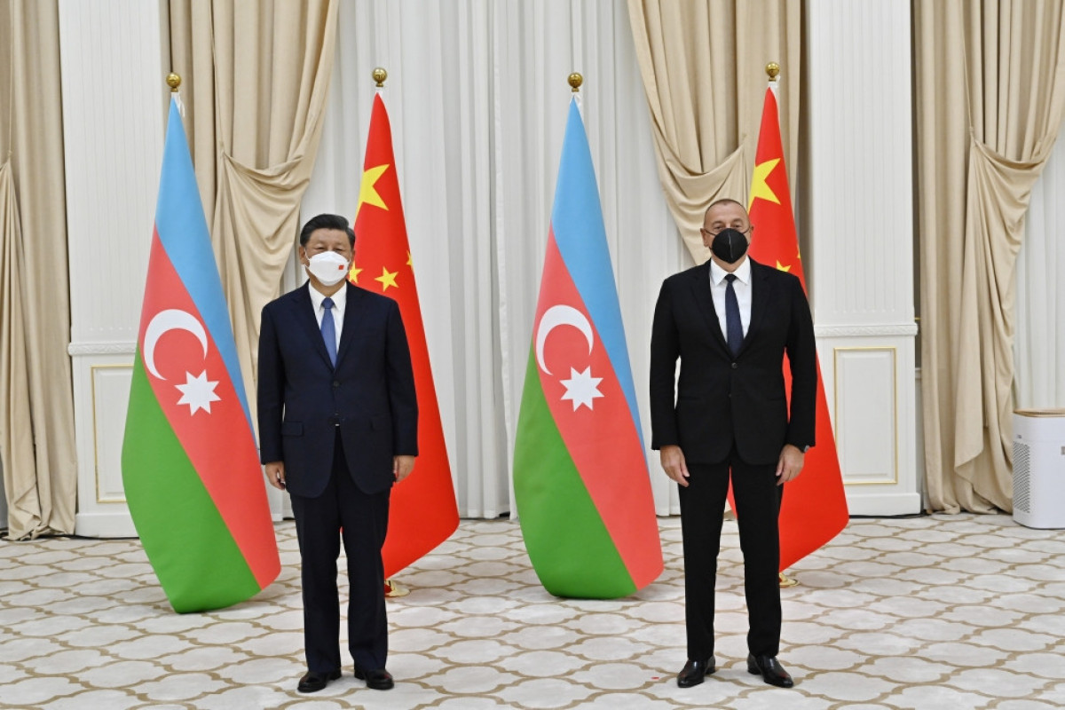 Xi Jinping, Chinese President and Ilham Aliyev, Azerbaijani President 