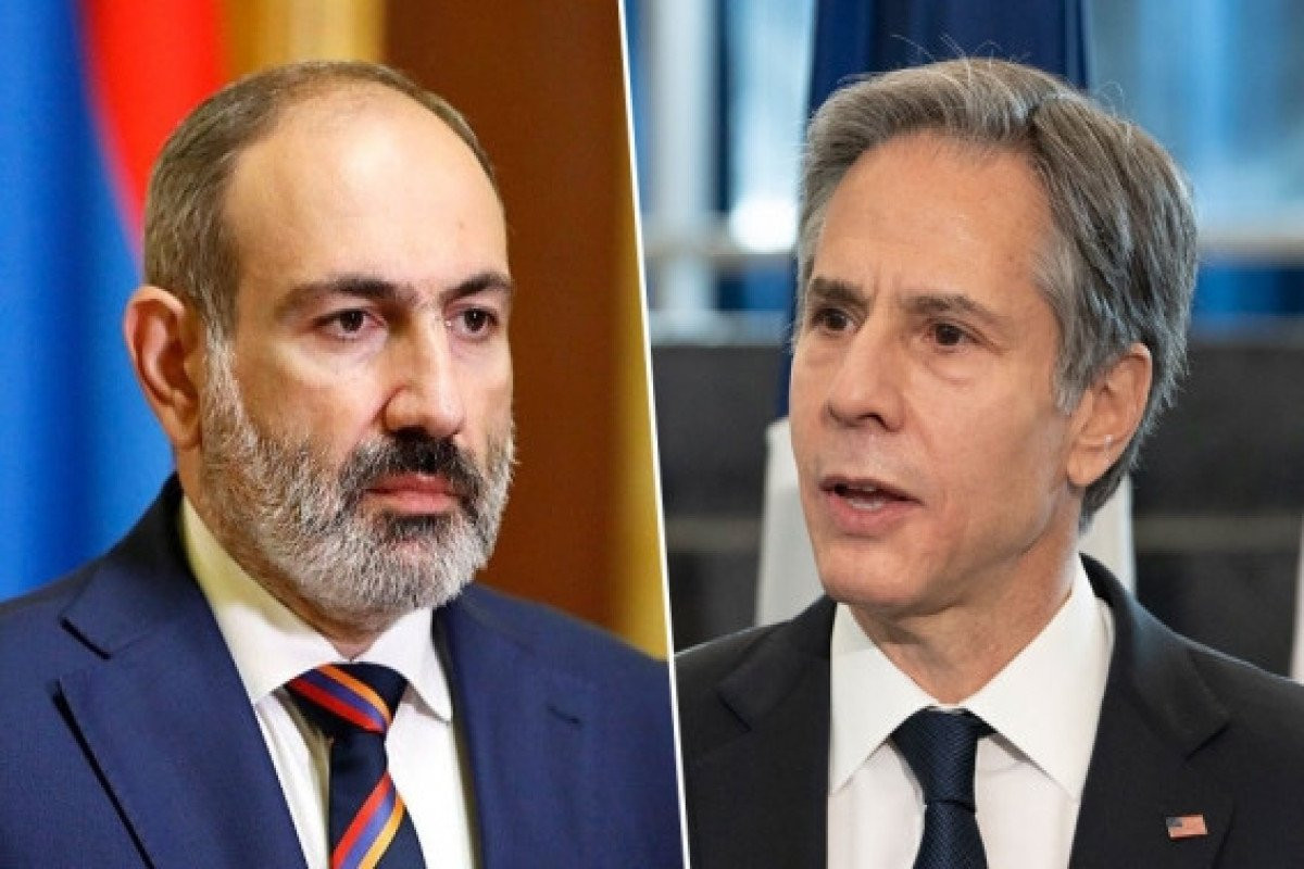 Nikol Pashinyan, Antony Blinken
