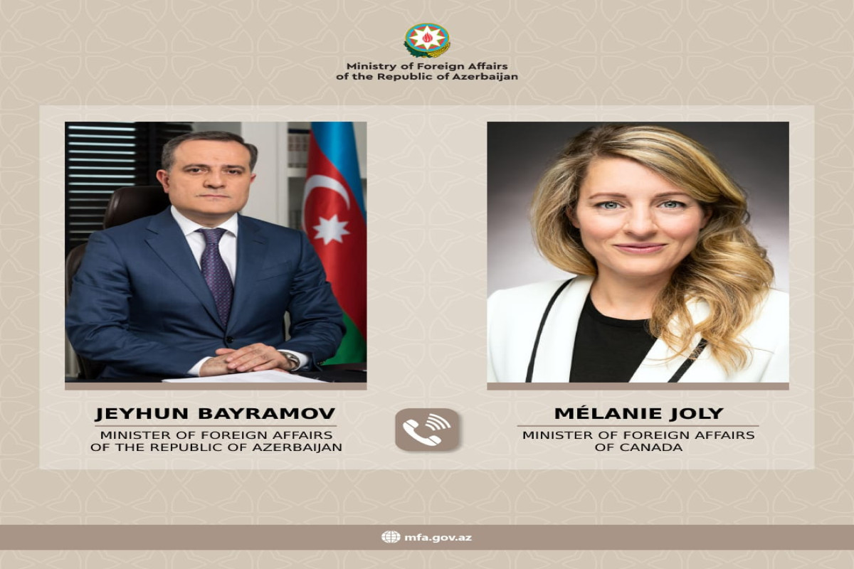 Azerbaijani FM informs his Canadian counterpart about Armenian armed forces' provocations