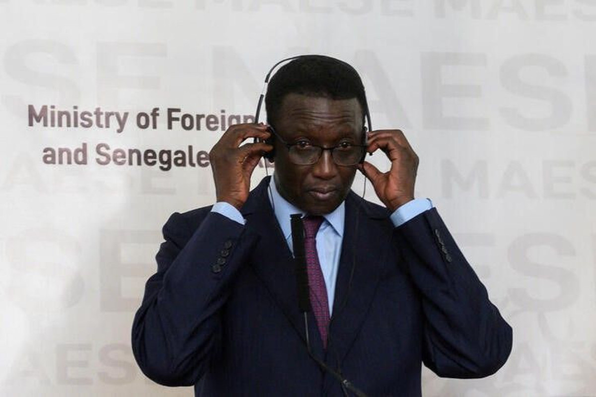 Senegal's Foreign Minister Amadou Ba