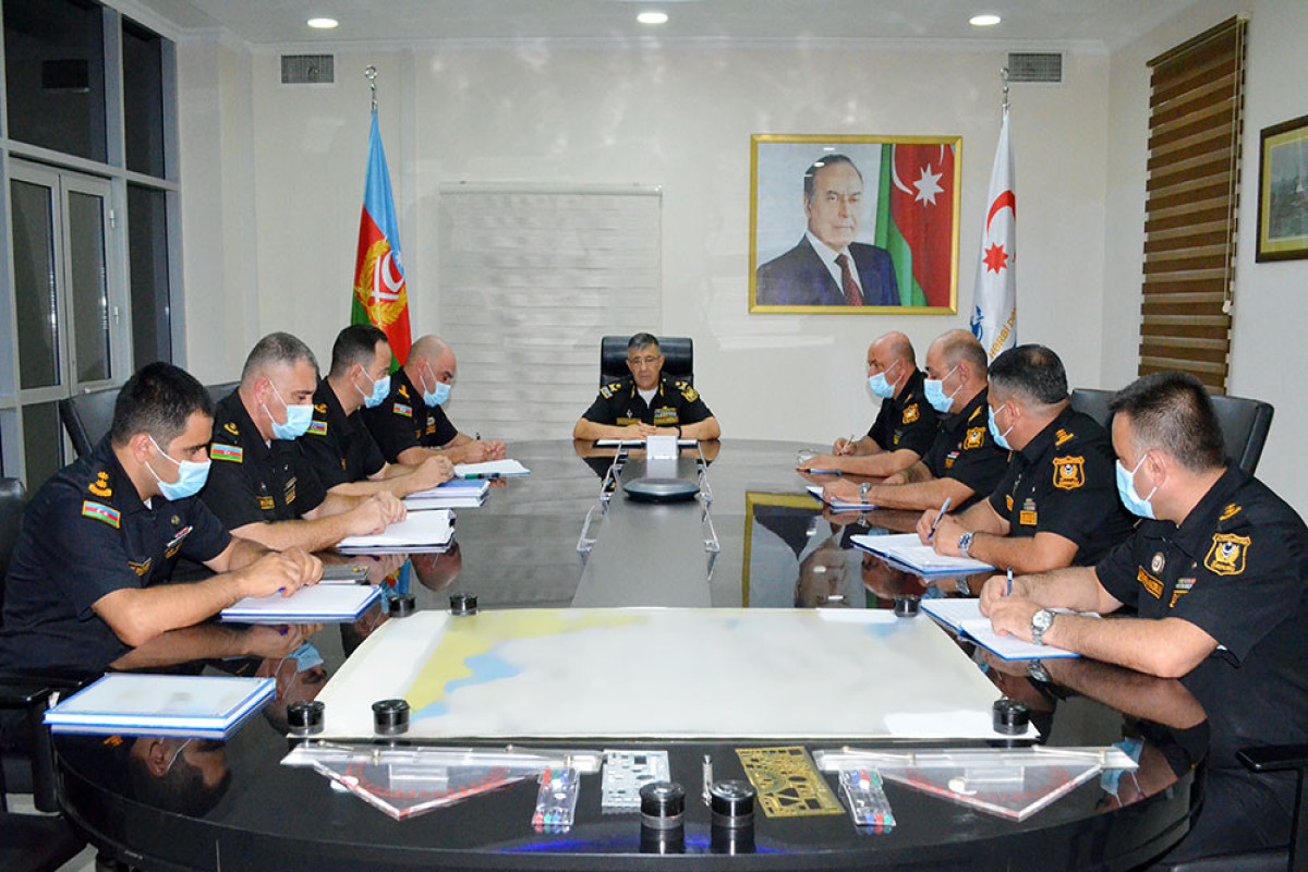 Azerbaijan's MoD: Command-Staff Exercises are being held at the Naval Forces -VIDEO 