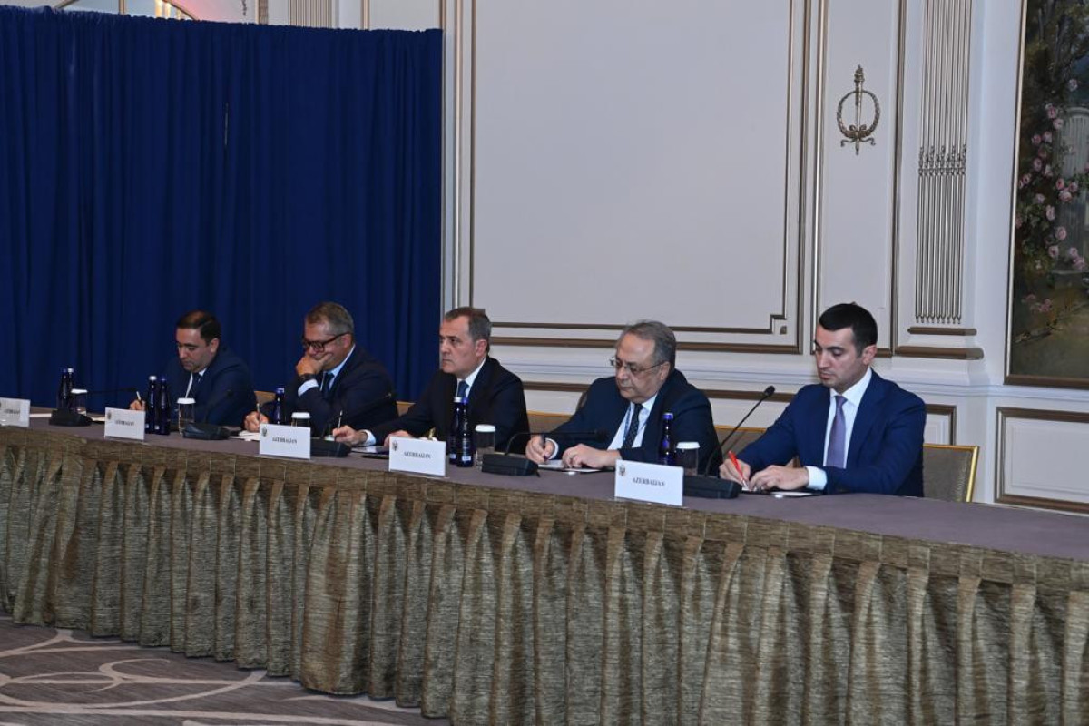 Jeyhun Bayramov said Armenia obstructed the processes in the meeting with Blinken and Mirzoyan