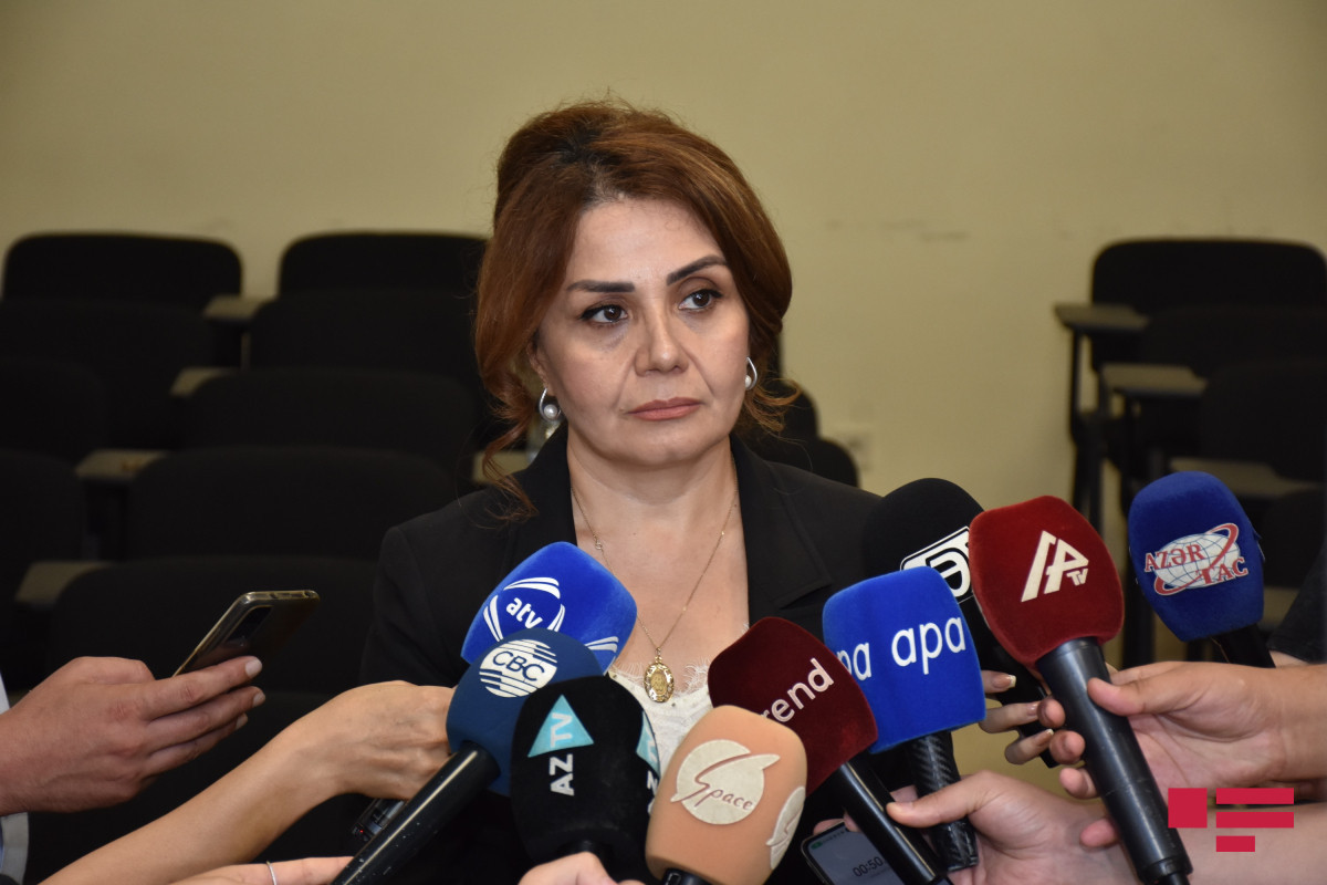Khanim Sofiyeva, head of Medical Department of the Ministry of Emergency Situations (MES)