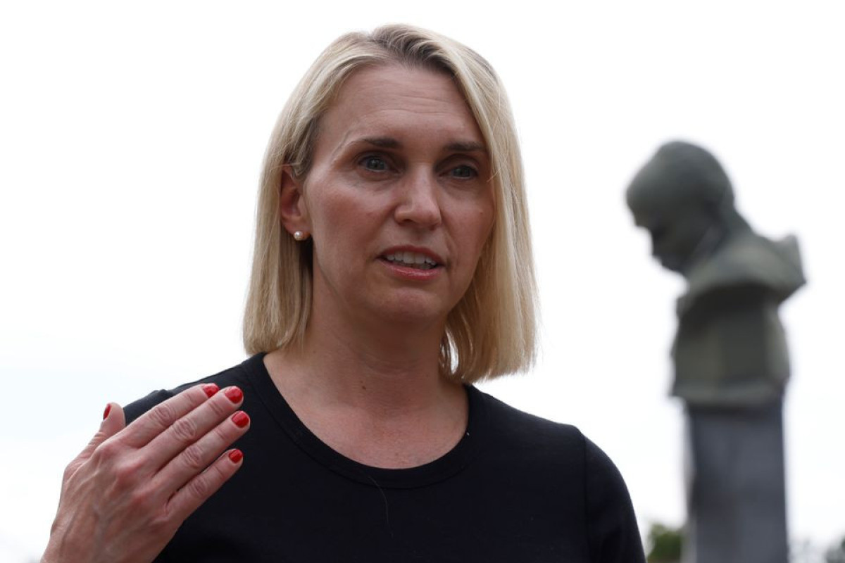 Bridget Brink, the U.S. ambassador to Ukraine