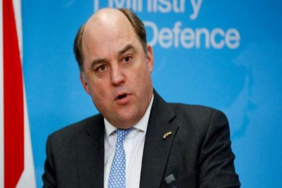 UK's Defence Secretary Ben Wallace