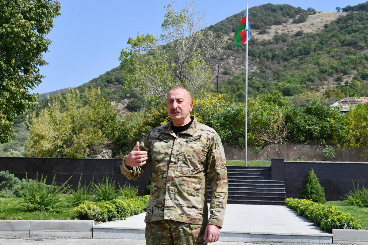 President Ilham Aliyev: "We don't and didn’t want war. This is exactly why we had been negotiating for nearly 30 years"