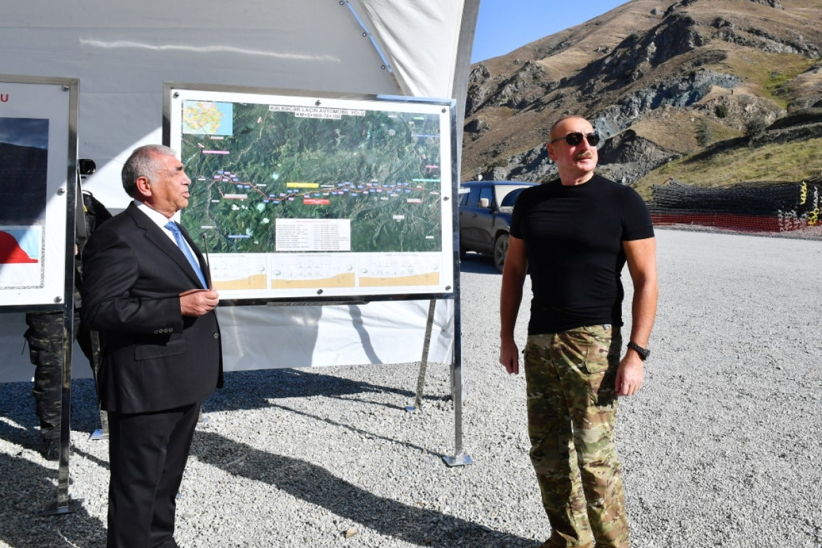 President Ilham Aliyev visited Lachin district