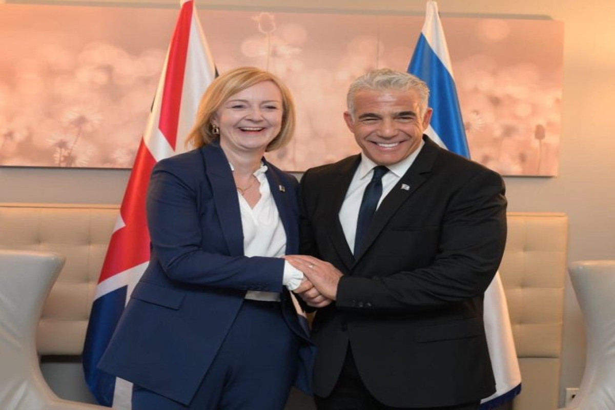 Liz Truss, Yair Lapid
